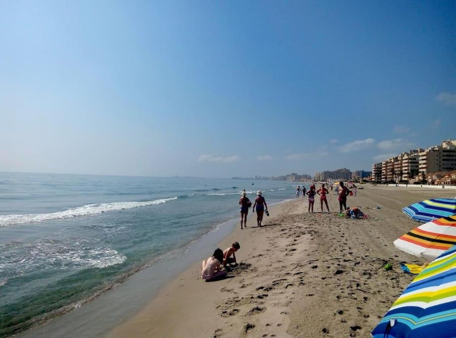 Apartamento En Primera Linea De Playa Murcia Eksteriør bilde