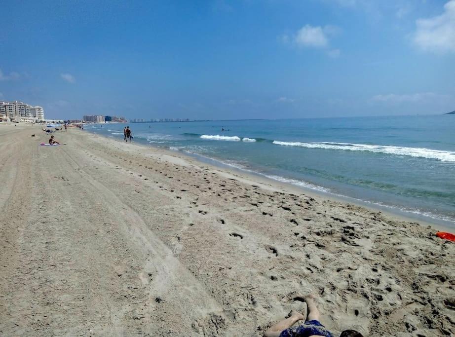 Apartamento En Primera Linea De Playa Murcia Eksteriør bilde